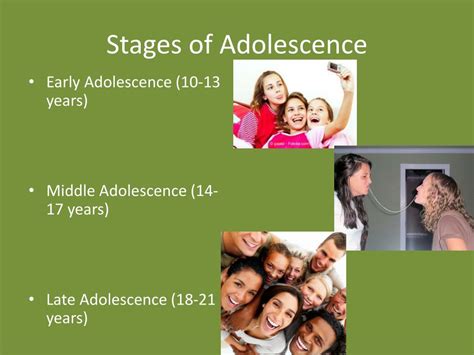 characteristics of adolescence stage.